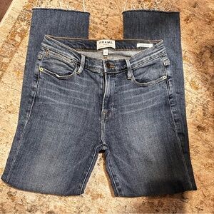 FRAME Le High Straight Jeans Size 27